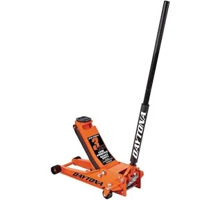 Orange N light Hydraulic floor jack. Range 75-505mm