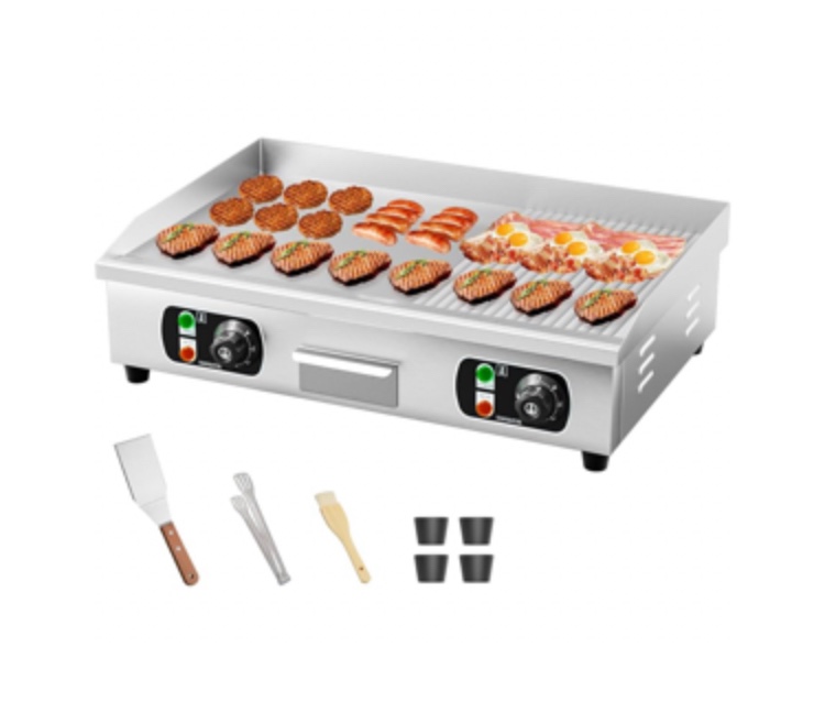 Electric griddle