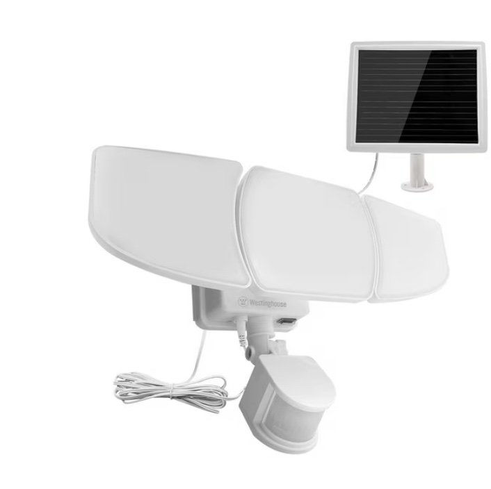 Westinghouse 2000 Lumen Solar Triple Head LED Security Light