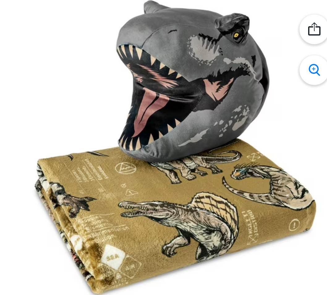 Licensed Character Hand Warmer and Throw Blanket Set