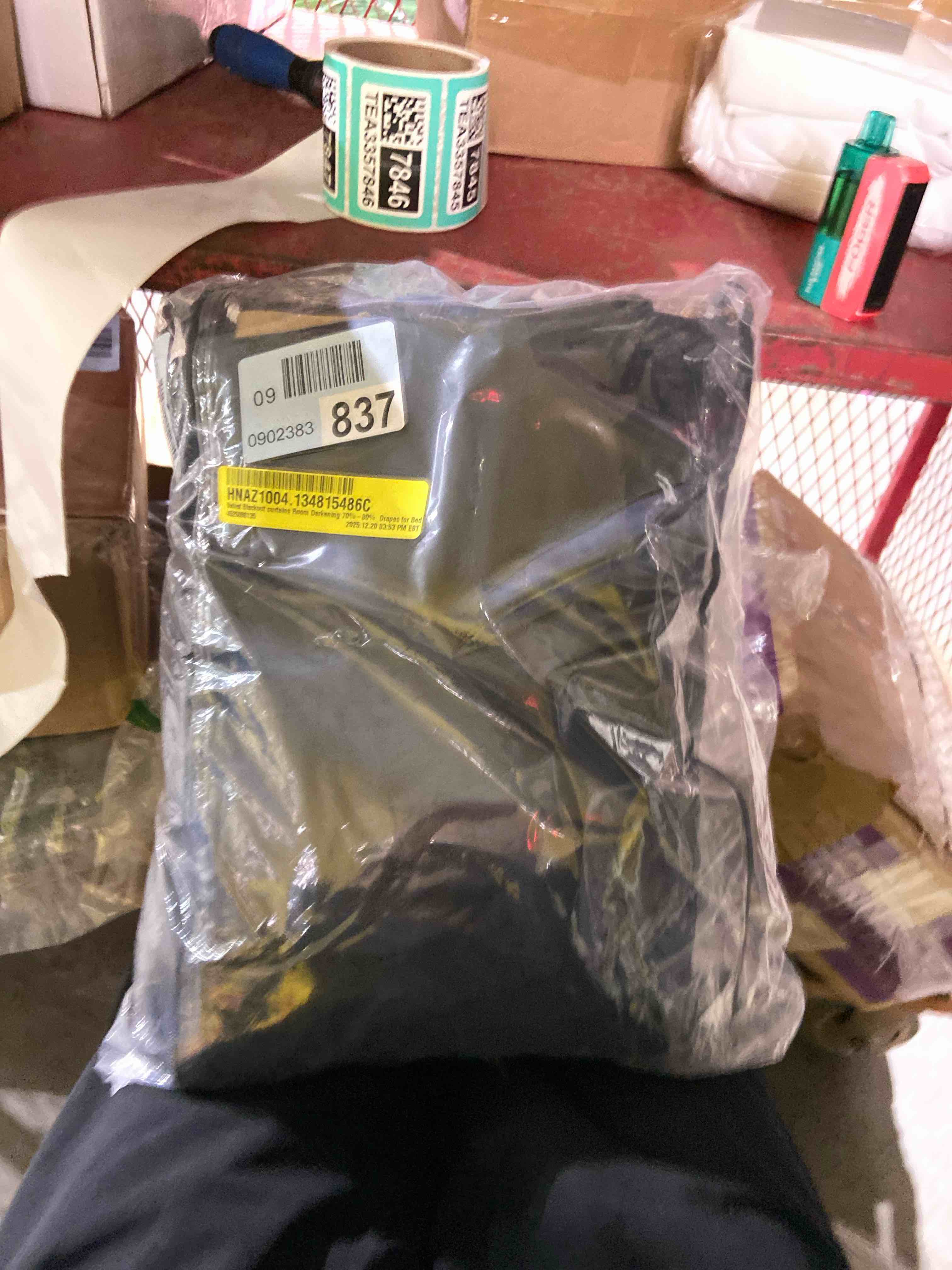 Condition photo showing New/Like New for velvet blackout curtains room darkening 70%-80% drapes for bedroom living room