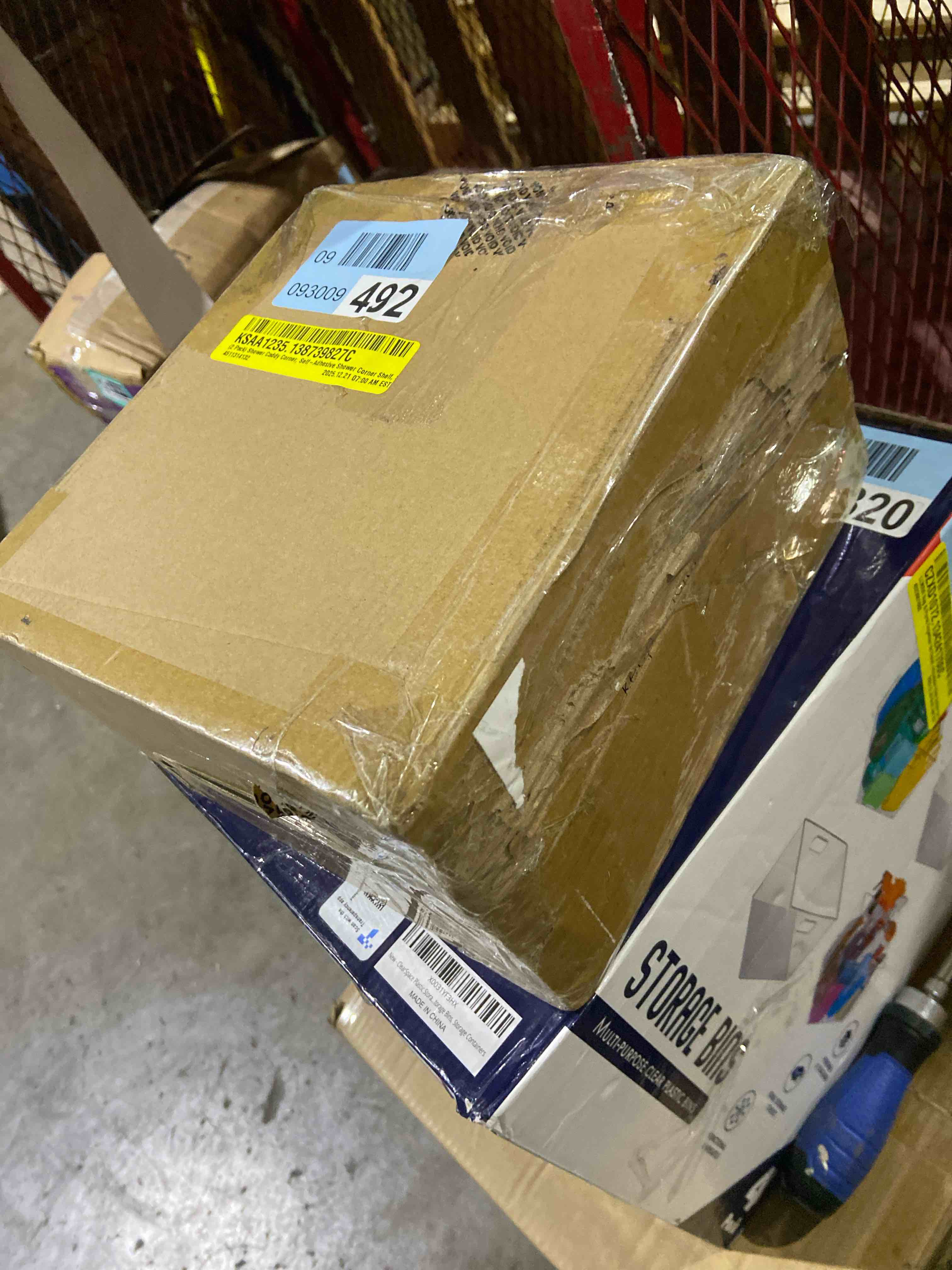 Condition photo showing New/Like New for Rebrilliant 2 Pack Self-Adhesive Shower Caddy Corner