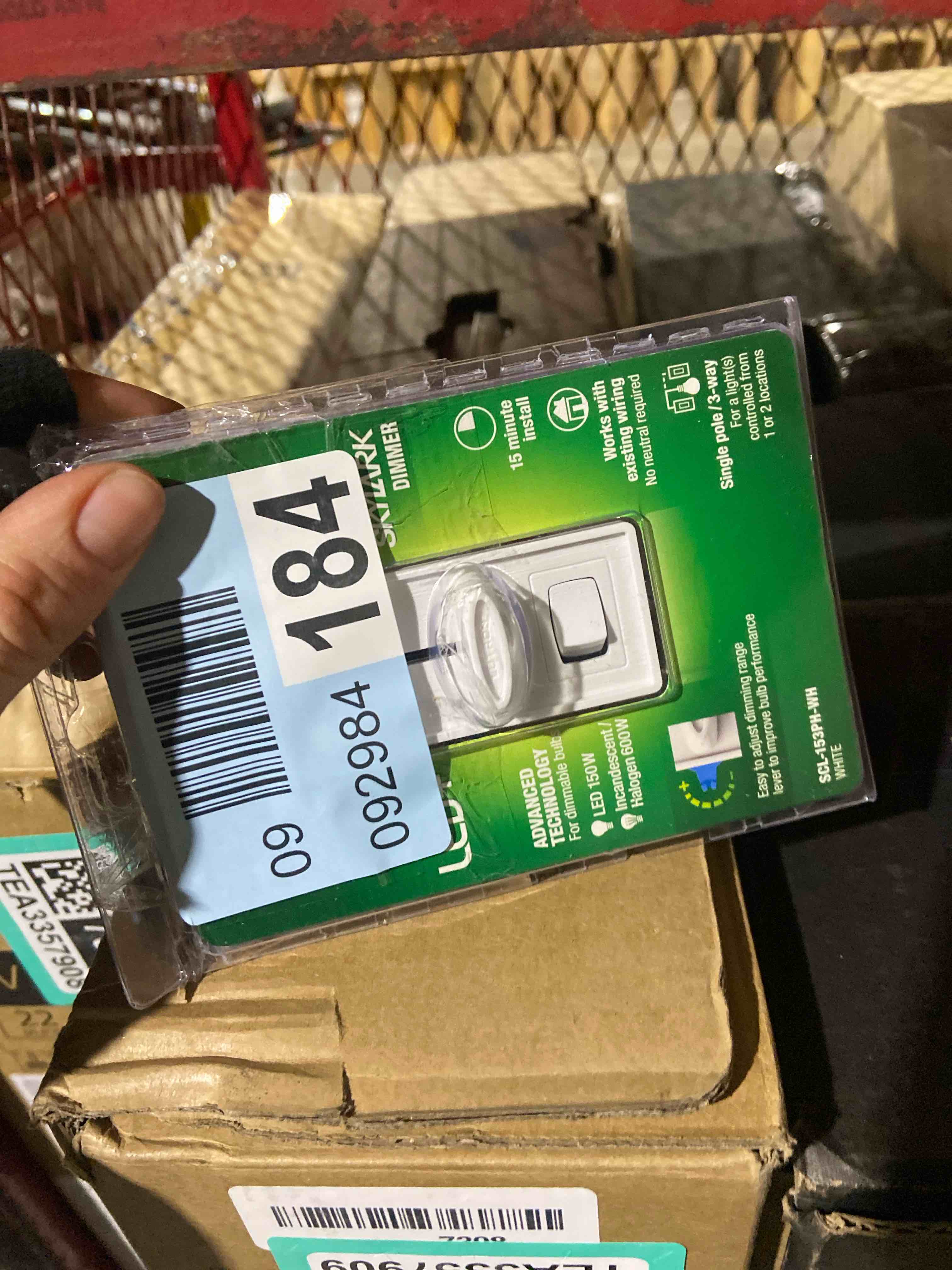 Condition photo showing New/Like New for LUTRON Electronics SCL-153PH-WH White Single Pole/3-Way Dimmer