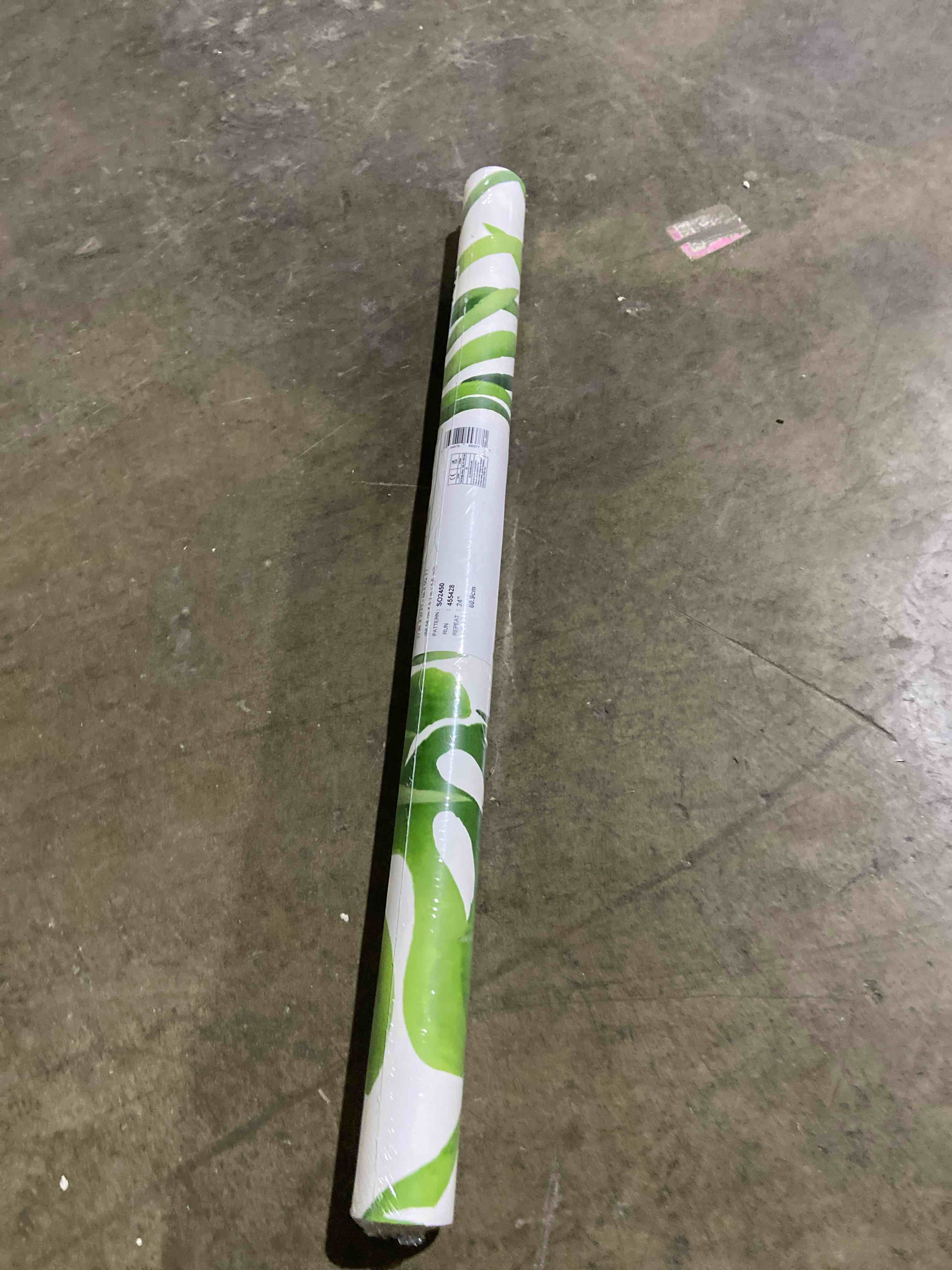 Condition photo showing New/Like New for York Wallcoverings So24pp24 Candice Olson Tranquil Paradise Palm