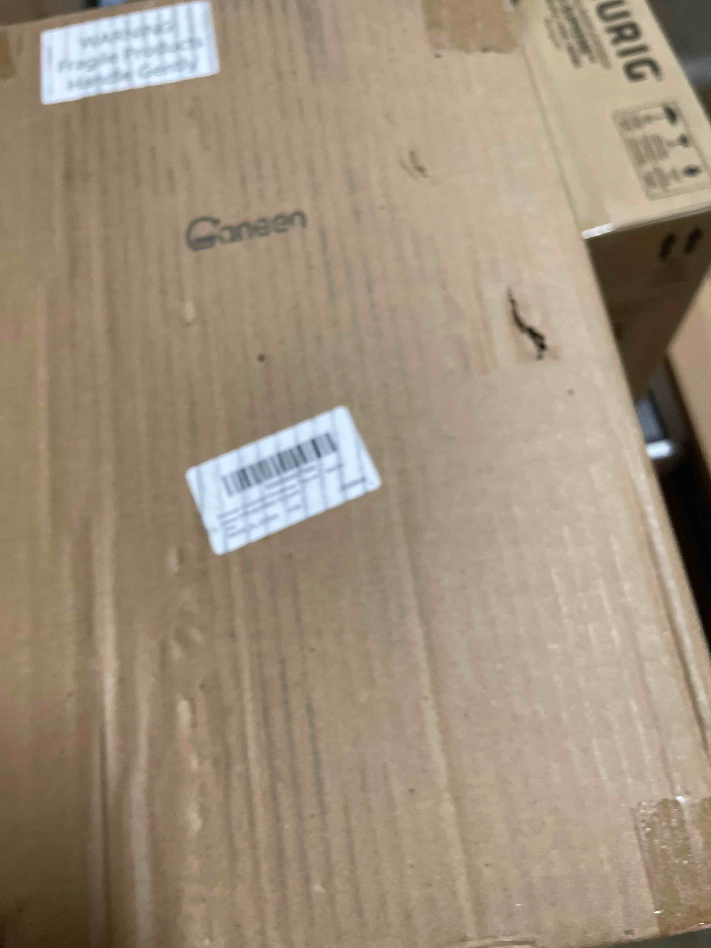 Condition photo showing New/Like New for Ganeen 15 Inch Ceramic Christmas Tree with 66 Multicolored Lights Hand Painted Tabletop Christmas Tree Vintage Xmas Decorations for Table Desk Countertop Mantel Home Office(Green)