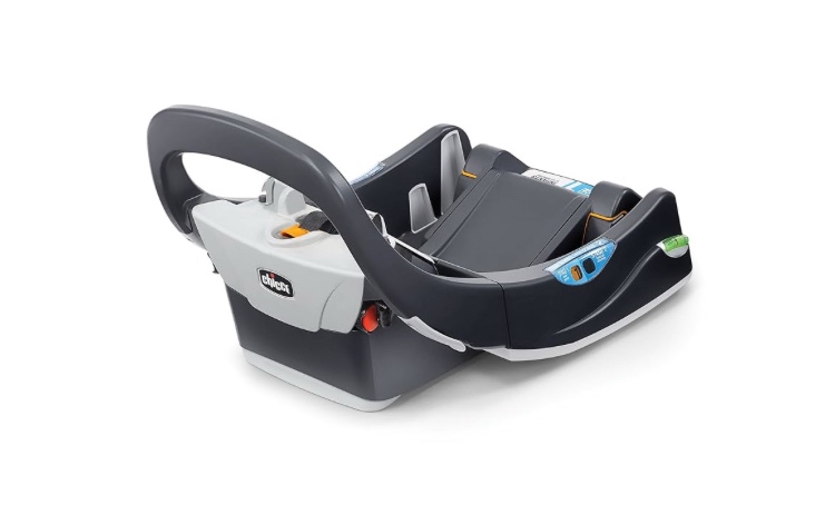 Chicco Chicco Fit2® Infant & Toddler Car Seat Base, Stay-in-Car Base for Second Vehicle, Compatible with Chicco Fit2 Car Seat | Anthracite/Grey