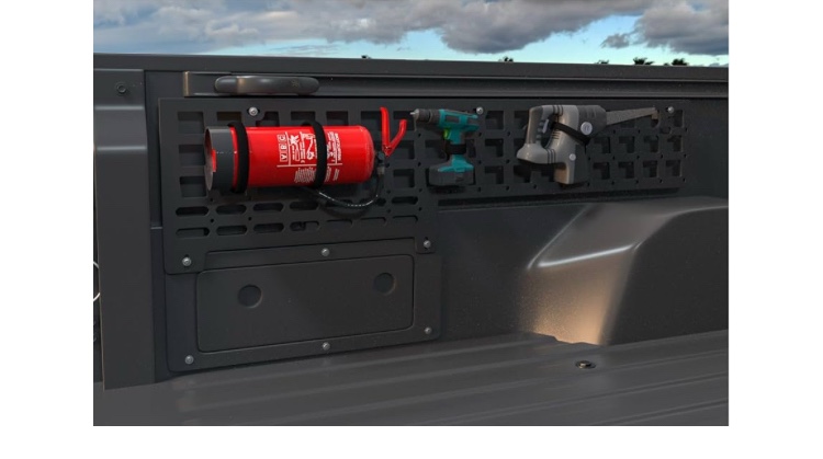Quixzin. 5FT Side Bed Molle Panel Compatible with 05-23 Tacoma Truck Bed Panel System 5FT Side Bed Molle Panel Replacement for 2005-2023 Toyota Tacoma Accessories(2005-2023,Side Bed Molle Panel)