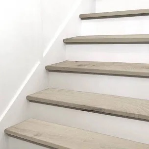 Luxury Vinyl Stair Tread Eased Edge 1.25" Thick x 12.01" Wide x 47.2