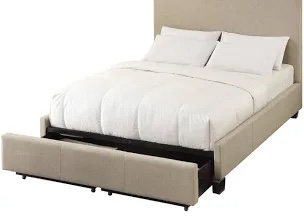 (Footboard only) Modus Geneva St. Pierre Queen Upholstered Storage Bed