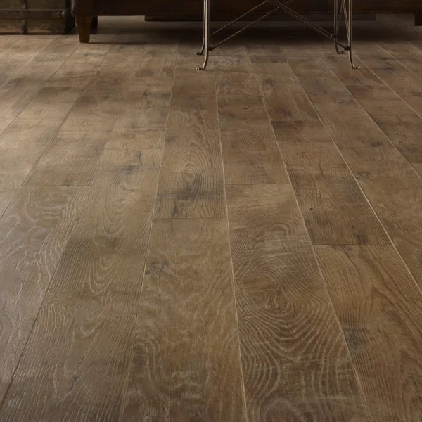 Traffic Master 7.6" x 50.79" x .27” Laminate in Sweetwater Oak