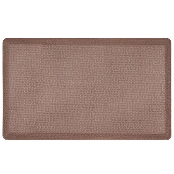 (Set of 3) MSI Crown Jewel Brown 30 in. x 18 in. Anti-Fatigue Misc. Indoor Utility Mat
