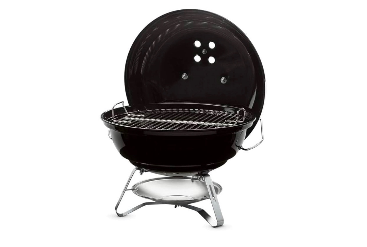 weber jumbo joe charcoal grill 18 inch black