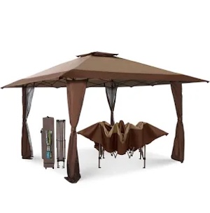 large brown canopy