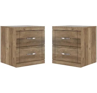 avigail 2 drawer nightstand