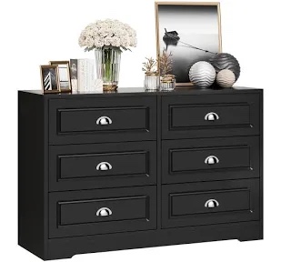 Aukusti 6 Drawer Double Dresser