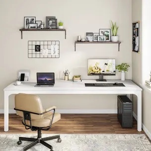 Alyzia 78.8'' W Rectangle Computer Desk