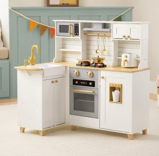 Member's Mark Deluxe Wooden Kitchen Playset