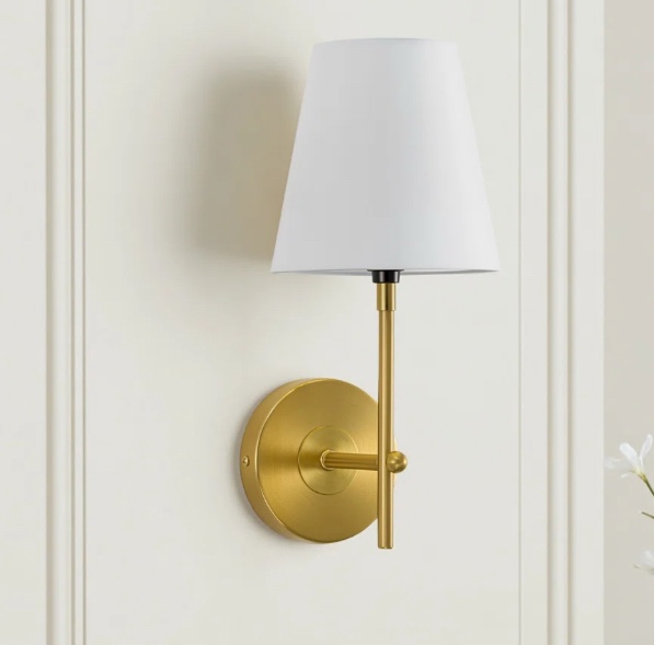 Ardelle 1 - Light Dimmable Wallchiere Armed Wall Sconce