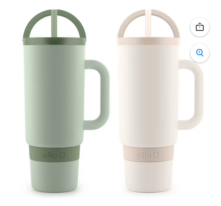 Ello Port 40-oz. Stainless Steel Tumbler with Handle