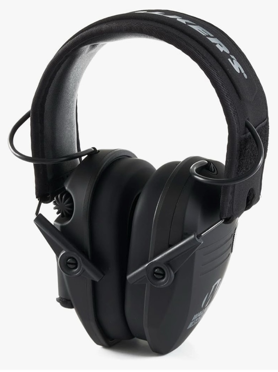 Walker's Razor Slim Ultra Low Profile Compact Design Adjustable Range Shooting Hunting Hearing Protection Electronic Earmuffs