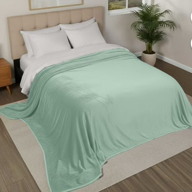 oversized cozy night cloud throw blanket, 110" x 132"