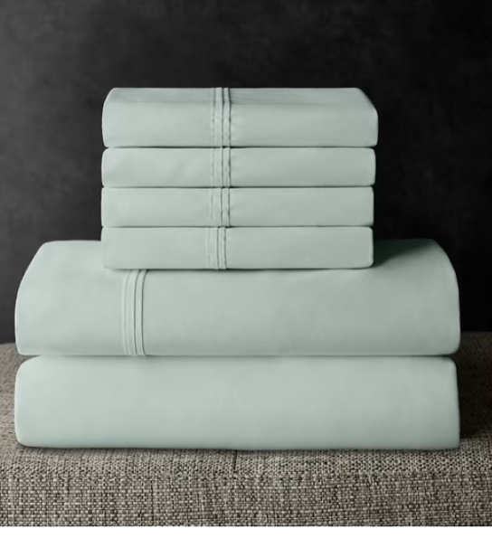member’s mark hotel premier collection 700-thread-count solid egyptian cotton sheet set,
