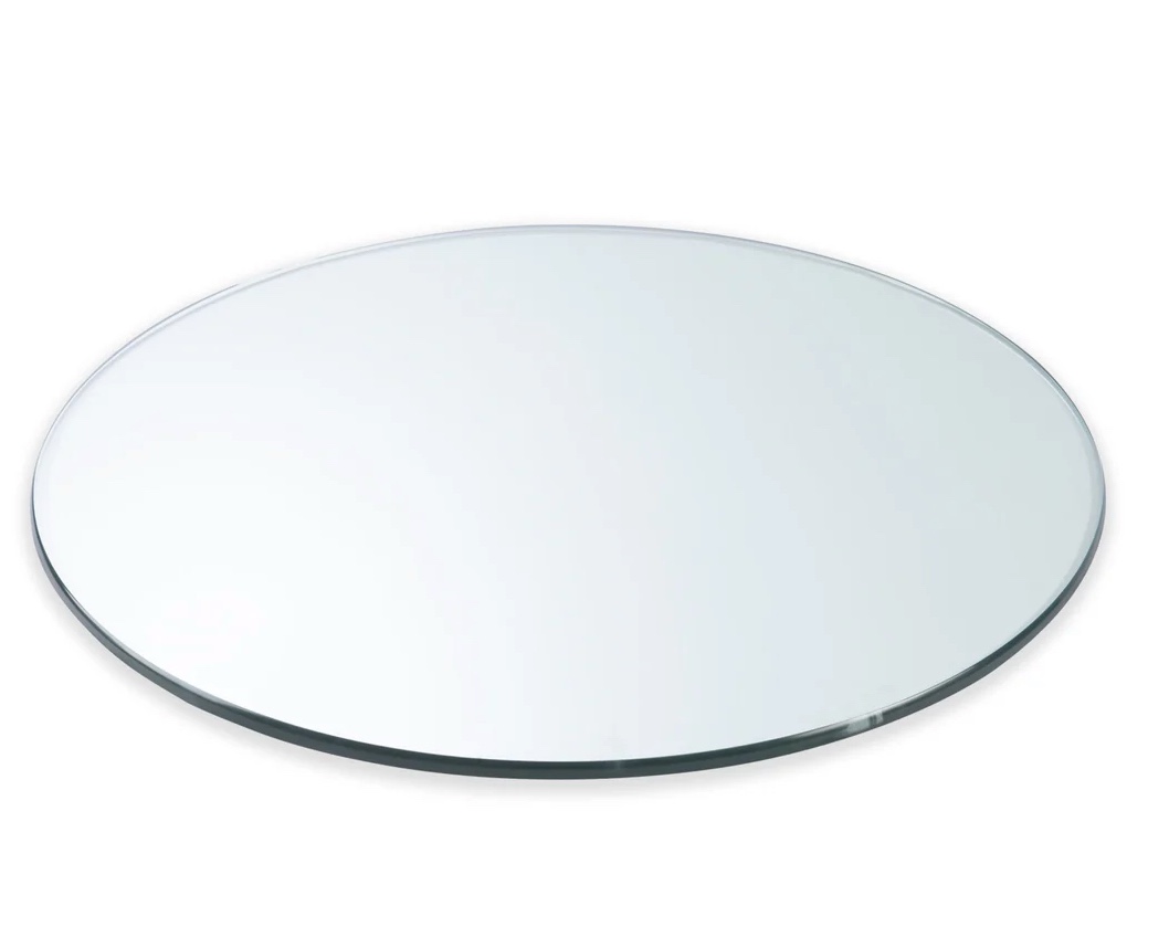 46" Round Glass Table Top