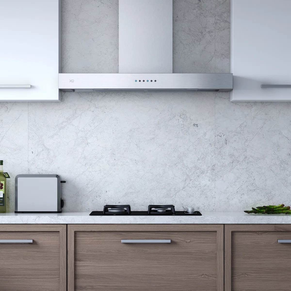 Sleek Contemporary Wall Mount Hood XOR36SC By XO Appliance