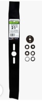 Maxpower 331951S 21-Inch Universal 3-n-1 Lawn Mower Blade black