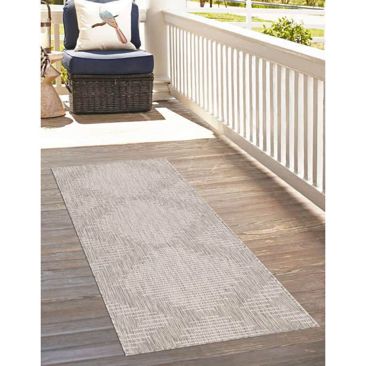 Ava-Mary Striped Indoor / Outdoor Rug