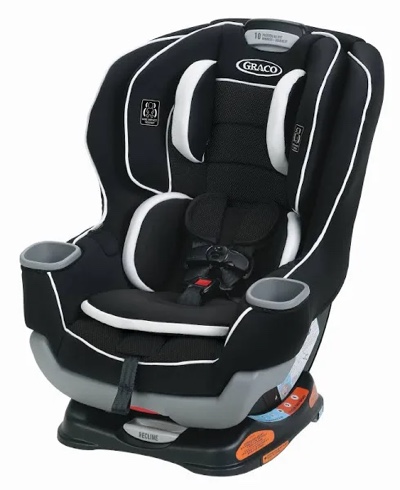 Graco Extend2Fit Convertible Car Seat - Gotham
