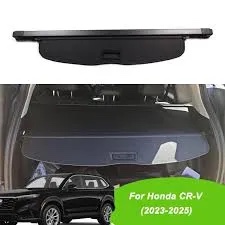 cargo cover fit for honda cr-v crv 2023 2024 2025 (not for sport touring hybrid ex - exl lx xle) accessories,retractable rear trunk cover luggage security shield shade cover