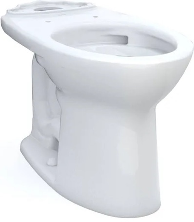 TOTO® Drake® Elongated Universal Height TORNADO FLUSH® Toilet Bowl Cotton White - 