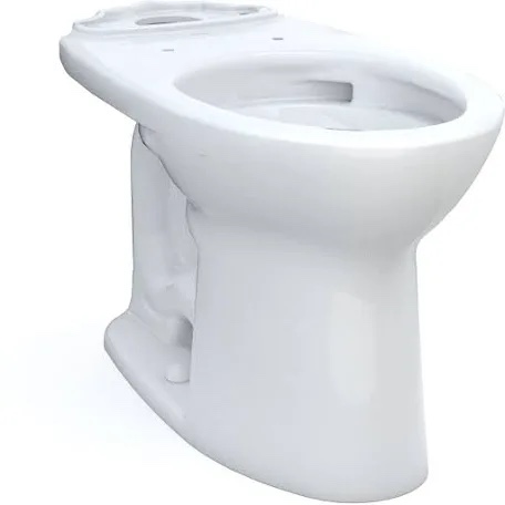 TOTO Drake Elongated Universal Height TORNADO FLUSH® Toilet Bowl with CEFIONTECT®  Cotton White -