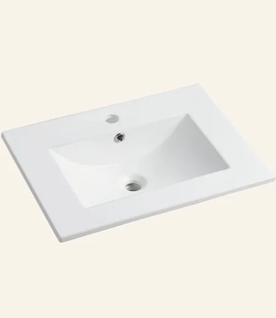 Ceramic Vanity Top 24 with Single Faucet Hole