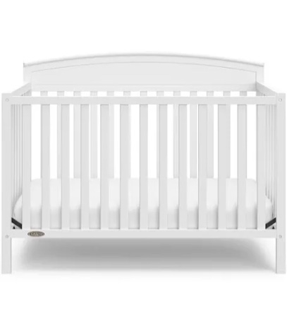 Graco - Benton 5-in-1 Convertible Crib - White