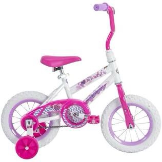 huffy 12 in. sea star girl kids bike white