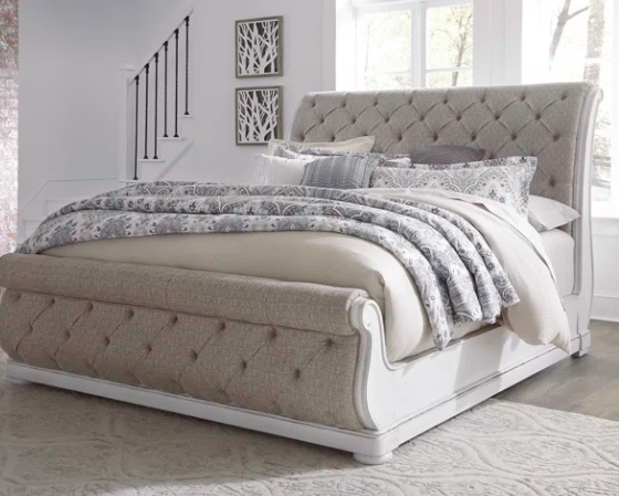 Colchester king bed footboard  