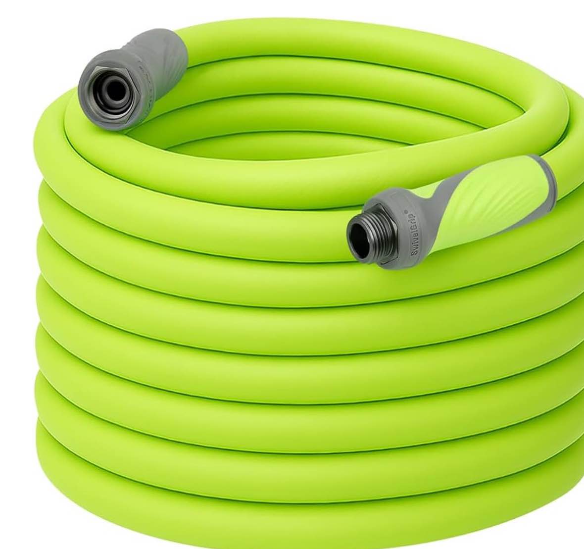 Flexzilla Garden Hose with SwivelGrip, 5/8 in. x 100 ft., Lightweight All-Weather Water Hose, Durable and Flexible, Leak-Free Connections