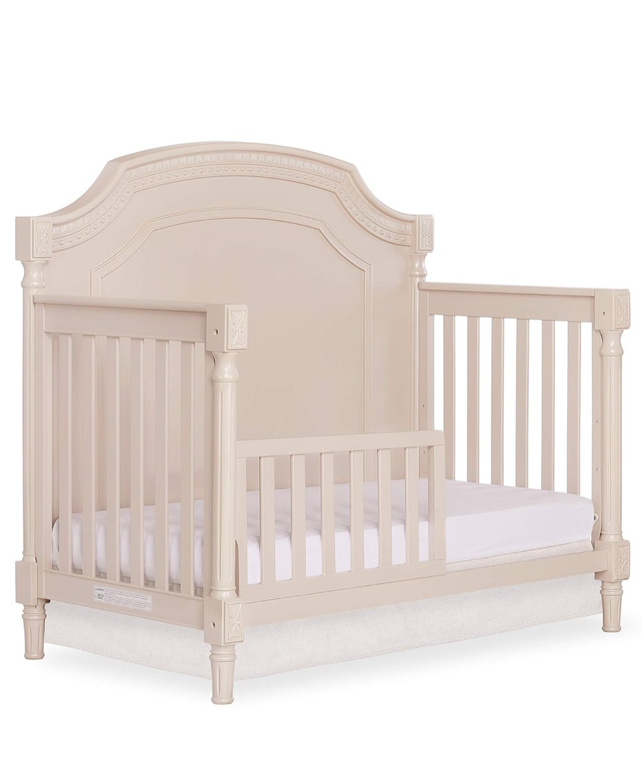 Evolur Convertible Crib Wooden Full Size Bed Rail