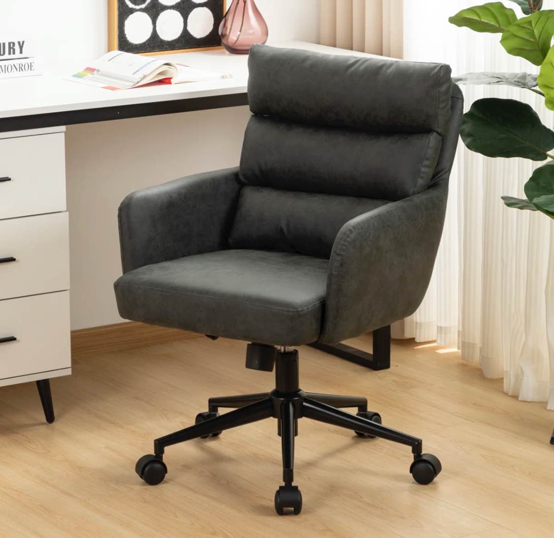 Kopko Swivel Faux Leather Task Chair