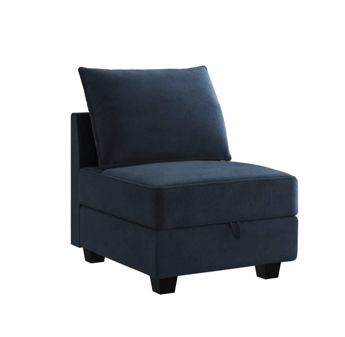 Pashko Velvet Slipper Chair ( 2 Boxes TOTAL)