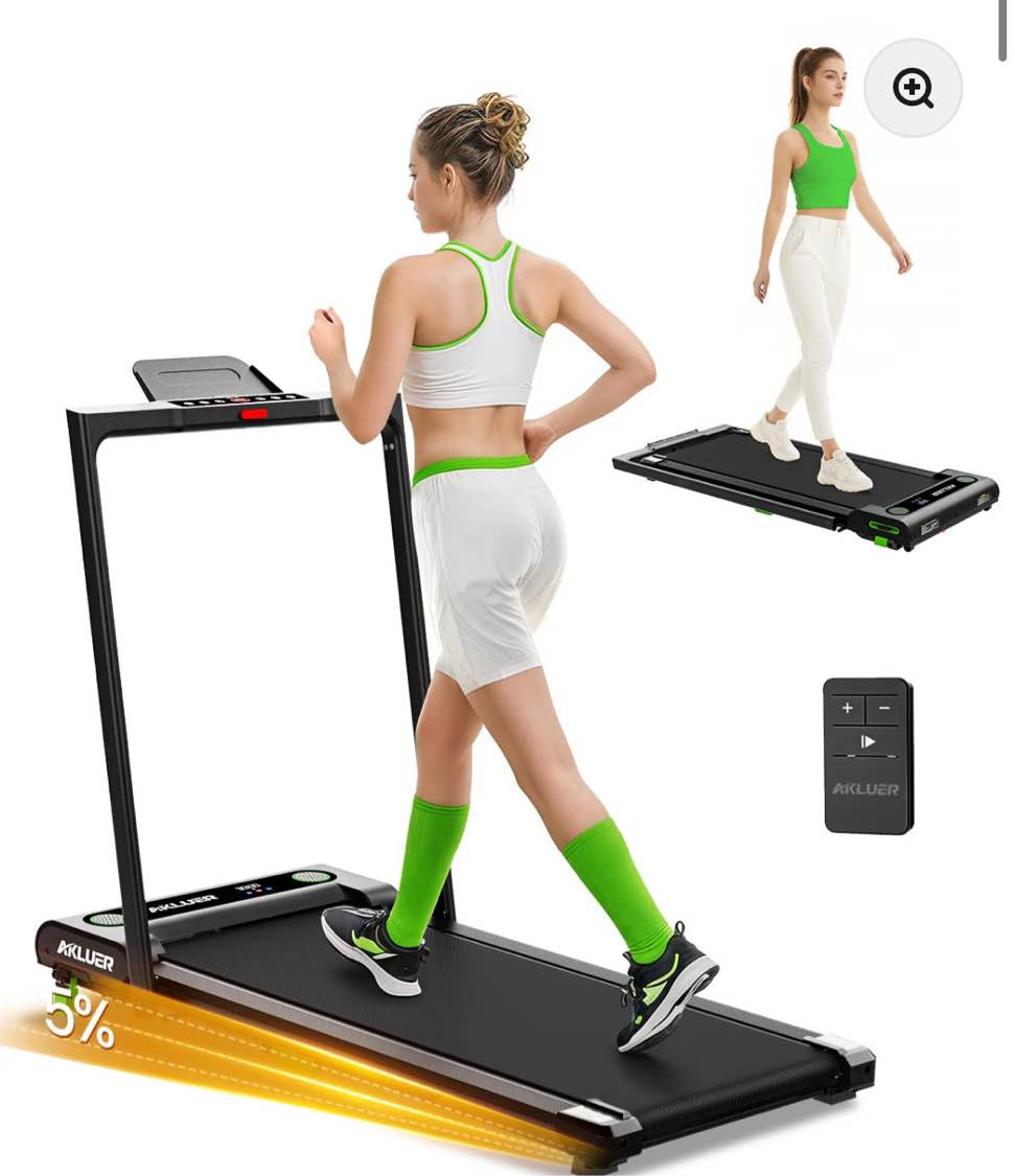 AKLUER 480L-B Under Desk Treadmill
