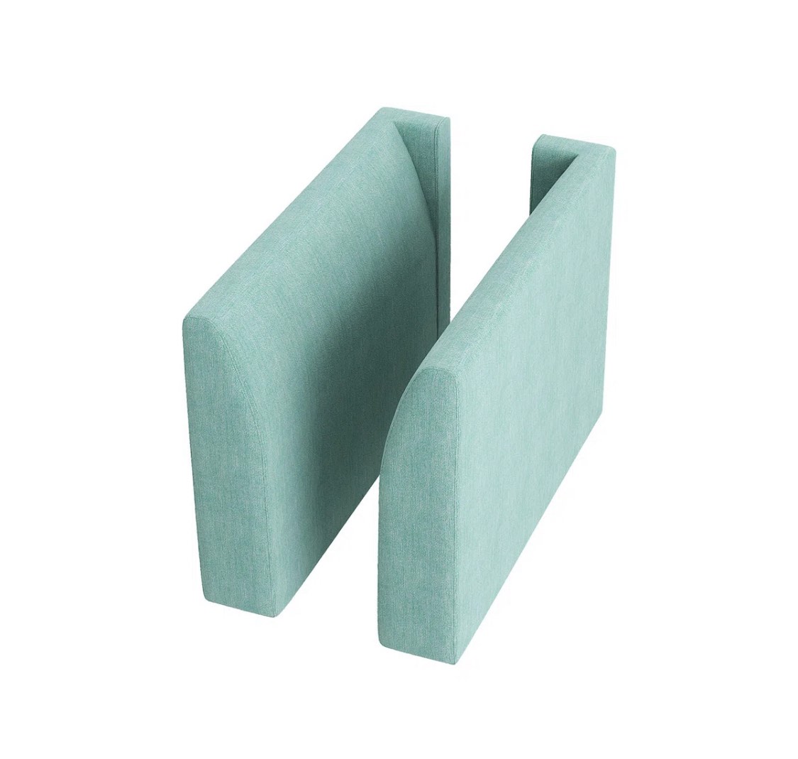 Manusite Upholstered Side Armrest Module for Accent Chair