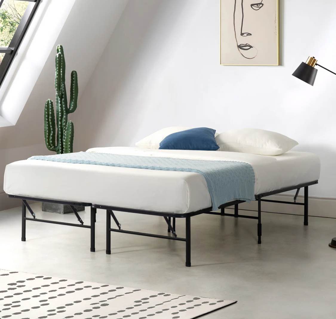 14" Foldable Steel SmartBase Bed Frame