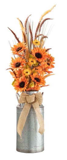 Glitzhome® 39.75" Fall Sunflower Leaf Potted Tree