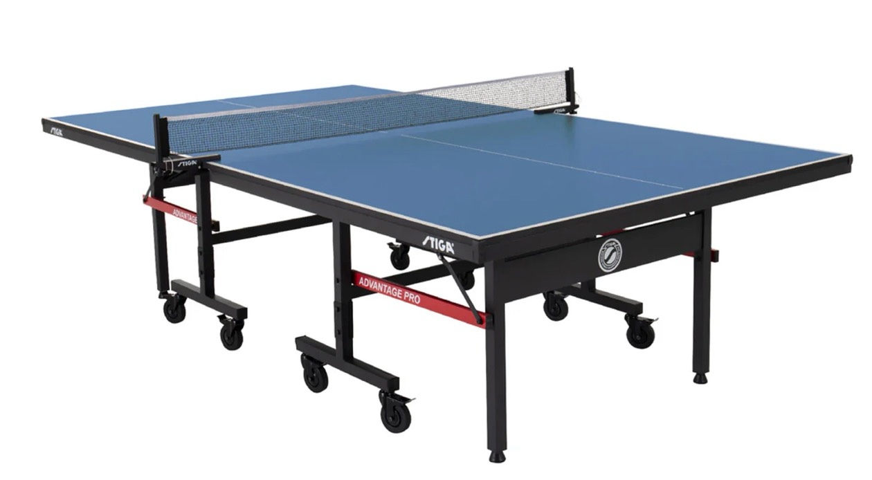 Advantage Pro Indoor, competition-ready table with 10-minute QuickPlay assembly