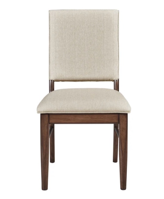 Monroe Walnut Dining Side Chair, Set of 2