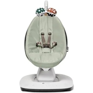 4moms MamaRoo Multi-Motion Baby Swing, Bluetooth Enabled with 5 Unique Motions, Sage