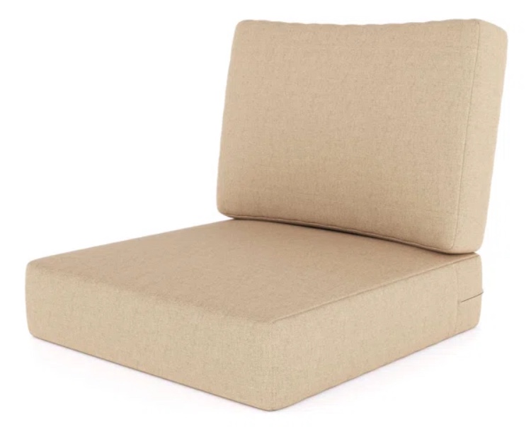 Out 4 Life Rattan Khaki Outdoor Seat Cushions 